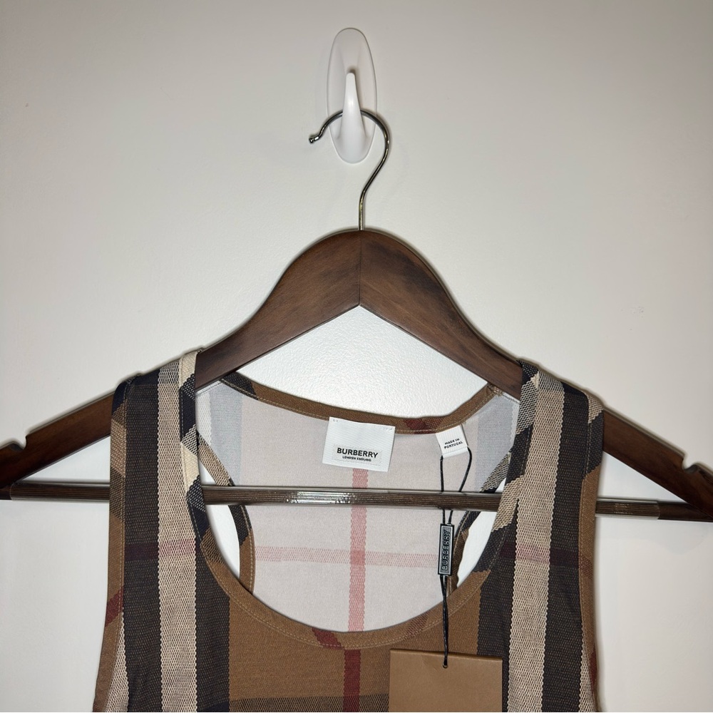 Burberry Immy Check Bra Top - Picture 7 of 14